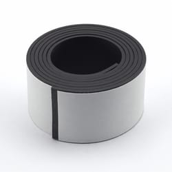 Magnet Source 1 in. W X 30 in. L Mounting Tape Black