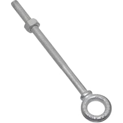National Hardware 1/2 in. X 8 in. L Hot Dipped Galvanized Steel Eyebolt Nut Included