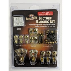 Parker & Bailey Gold Picture Hanging Kit 100 lb