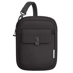 Travelon Black Slim Bag Crossbody Bag/Duffle Bag 10 in. H X 7.75 in. W