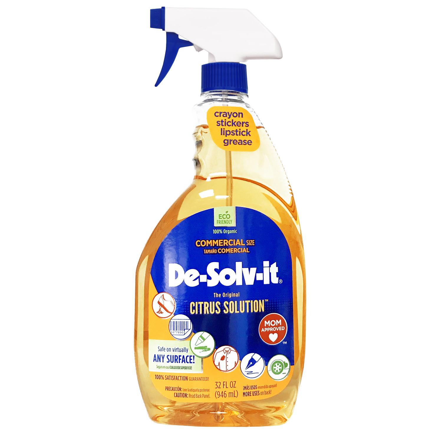 De-Solv-it Citrus Solution Citrus Scent Stain Remover Liquid