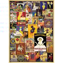 Eurographics Vintage Posters Jigsaw Puzzles Multicolored 1000 pc