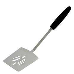 Chef Craft Black/Silver Stainless Steel Turner