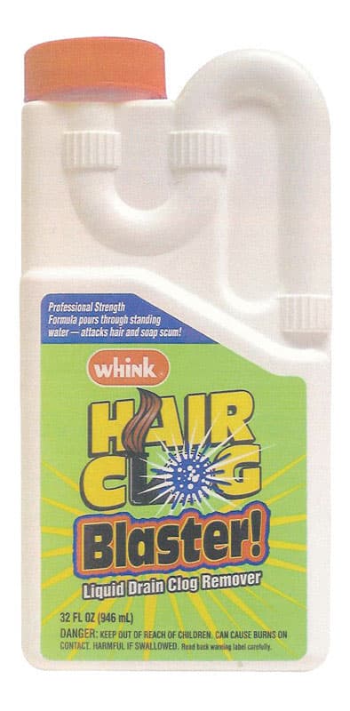 Whink Hair Clog Blaster! Gel Clog Remover 32 oz Mfr# 6217