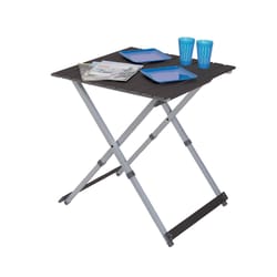 GCI Outdoor Compact Black Rectangular Aluminum Folding Camp Table