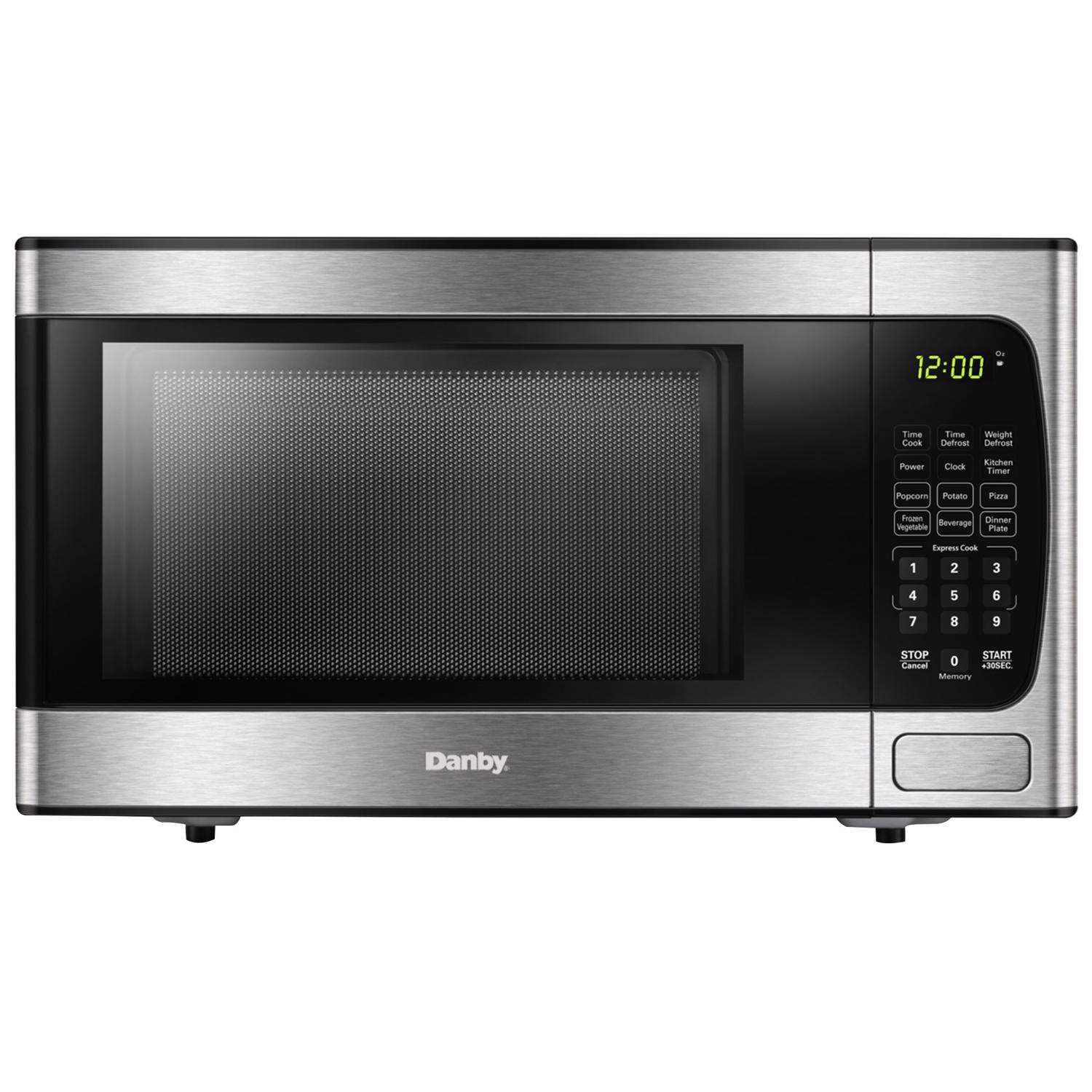 Danby 0.9 cu ft Silver Microwave 900 W Ace Hardware
