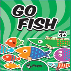 Regal Go Fish Children Card Game Multicolored