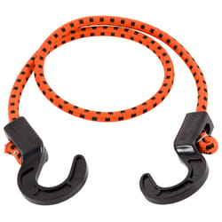 Keeper Orange Adjustable Bungee Cord 30 in. L X 0.315 in. 1 pk