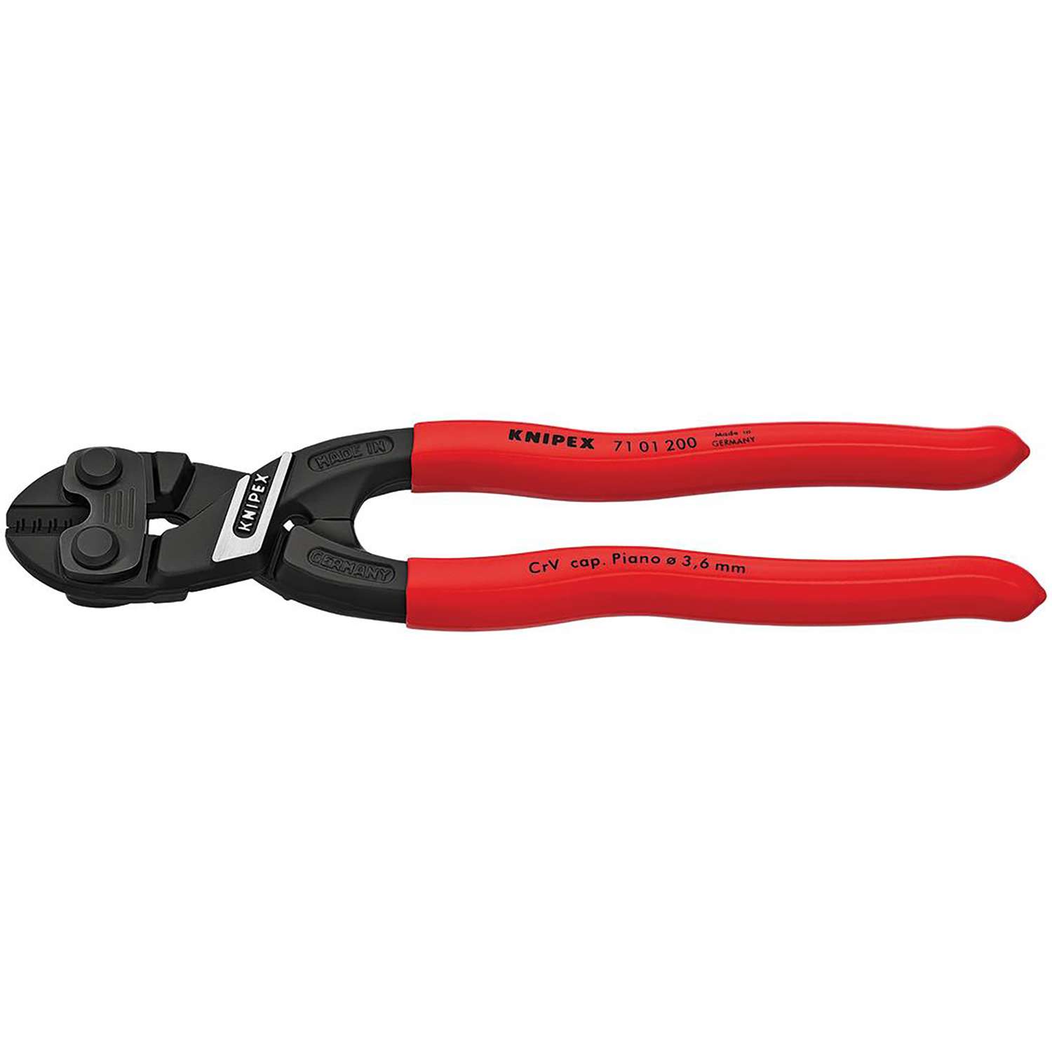 Knipex 8 in. Mini Bolt Cutter Red Ace Hardware