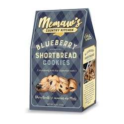 1 in 6 Snacks Memaw's Country Kitchen Blueberry Shortbread Cookies 4 oz Boxed