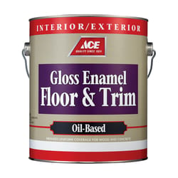 Ace Gloss Light Gray Oil-Based Floor Paint 1 gal