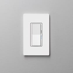 Lutron Caseta White 150 W Toggle Smart-Enabled Dimmer Switch 1 pk