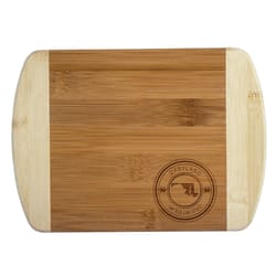 Totally Bamboo State Stamp 8 in. L X 5.75 in. W X 0.5 in. Bamboo Cutting Board