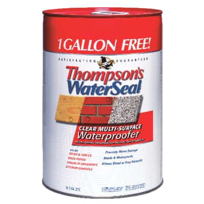 Thompson S Waterseal Smooth Clear Water Based Multi Surface Waterproofer 6 Gal Ace Hardware