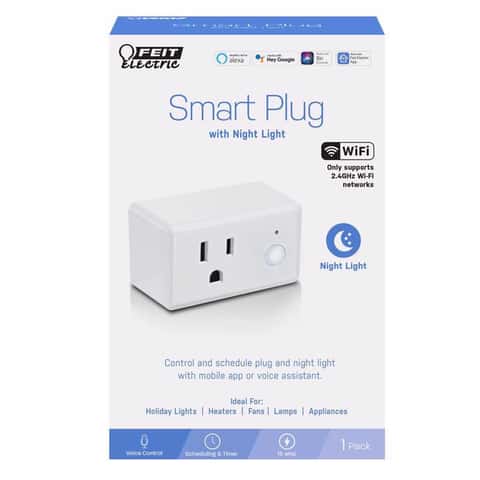 Feit Smart Home Residential Plastic Smart-Enabled Plug with Night Light  1-15R - Ace Hardware