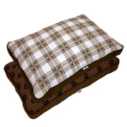 MyPillow Brown Pet Bed 34 in. W X 45 in. L