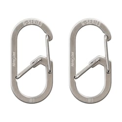 Nite Ize G-Series Stainless Steel Silver Carabiner