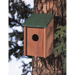 North States 8.5 in. H X 5.5 in. W X 6 in. L Wood Bird House