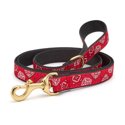 Up Country Red Bandana Nylon Dog Leash