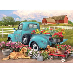 Cobble Hill Flower Truck Jigsaw Puzzle 1000 pc