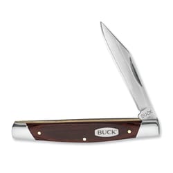 Buck Knives Solo Brown 420J2 Stainless Steel 3 in. Pocket Knife