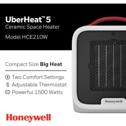 Honeywell UberHeat Ceramic Space Heater 5118 BTU