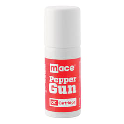 Mace White Aluminum/Plastic Pepper Gun Refill Cartridges