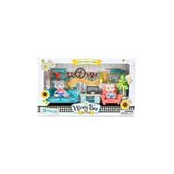 Sunny Days Honey Bee Acres Cozy Living Room Doll House Set Multicolored 28 pc