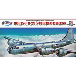 Atlantis B-29 Superfortress Model Kit Silver 44 pc