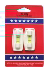 US Hardware For Stick-On-Level 2 pk