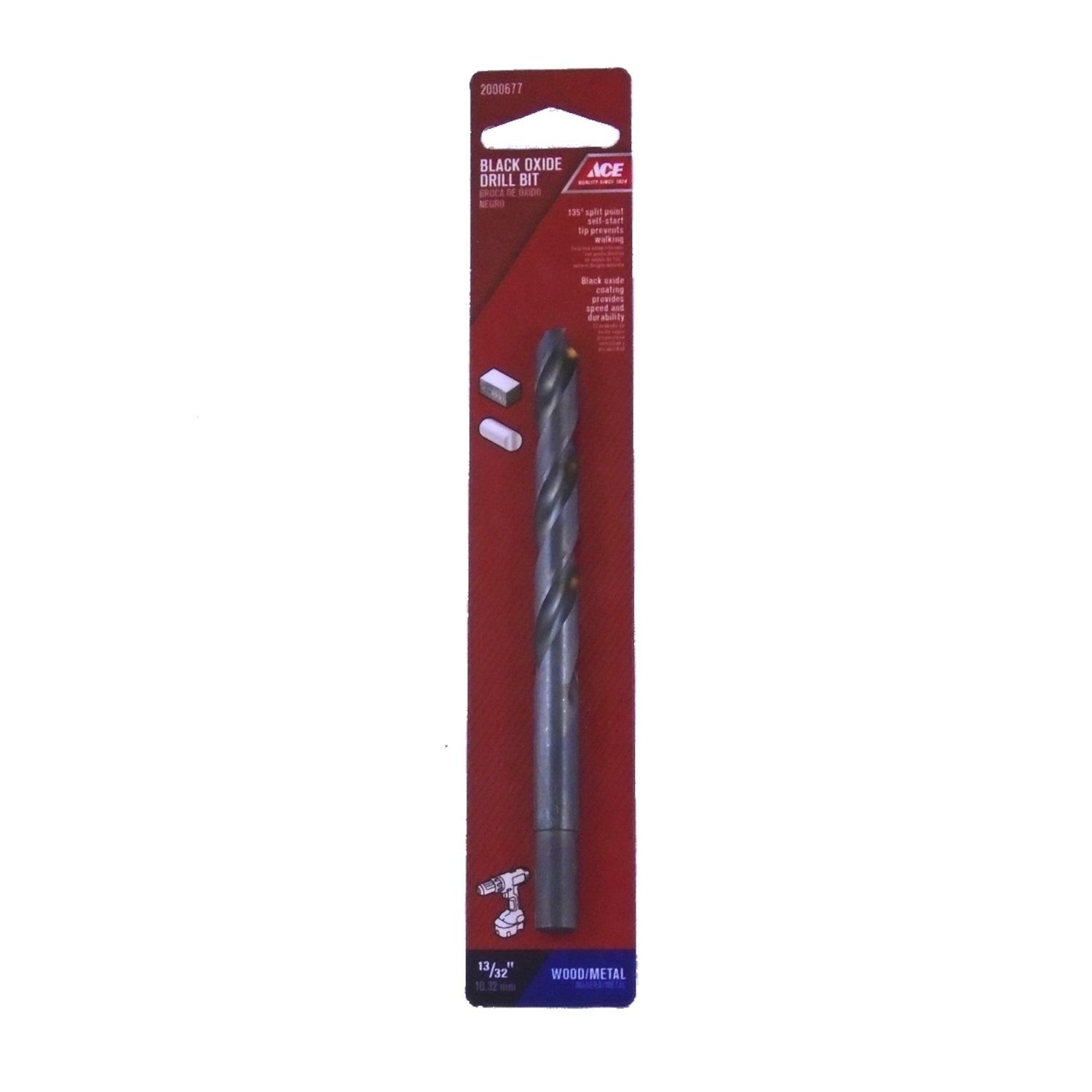 Ace 13/32 in. X 5-1/4 in. L High Speed Steel Drill Bit 1 pc