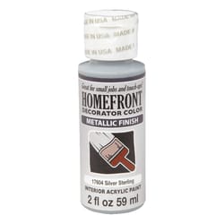 Homefront Metallic Silver Sterling Hobby Paint 2 oz