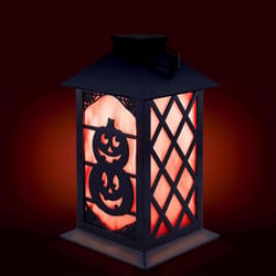 Magic Seasons 8 in. Haunted Flicker Flame Lantern Halloween Decor