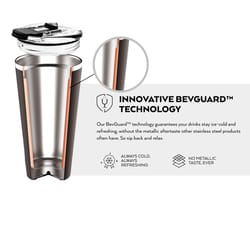 BruMate 32 oz Imperial Pint Walnut BPA Free Insulated Tumbler