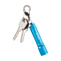 Nite Ize 100 lm Blue LED Flashlight With Key Ring AAA Battery