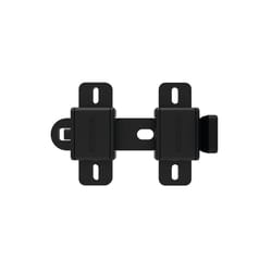 Barrette Outdoor Living 5 in. L Black Steel Slide Bar Latch 1 pk