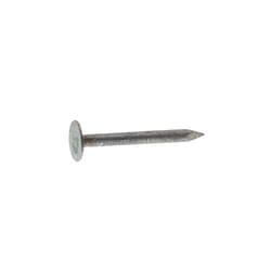 Grip-Rite 3 in. Roofing Electro-Galvanized Steel Nail Flat Head 1 lb