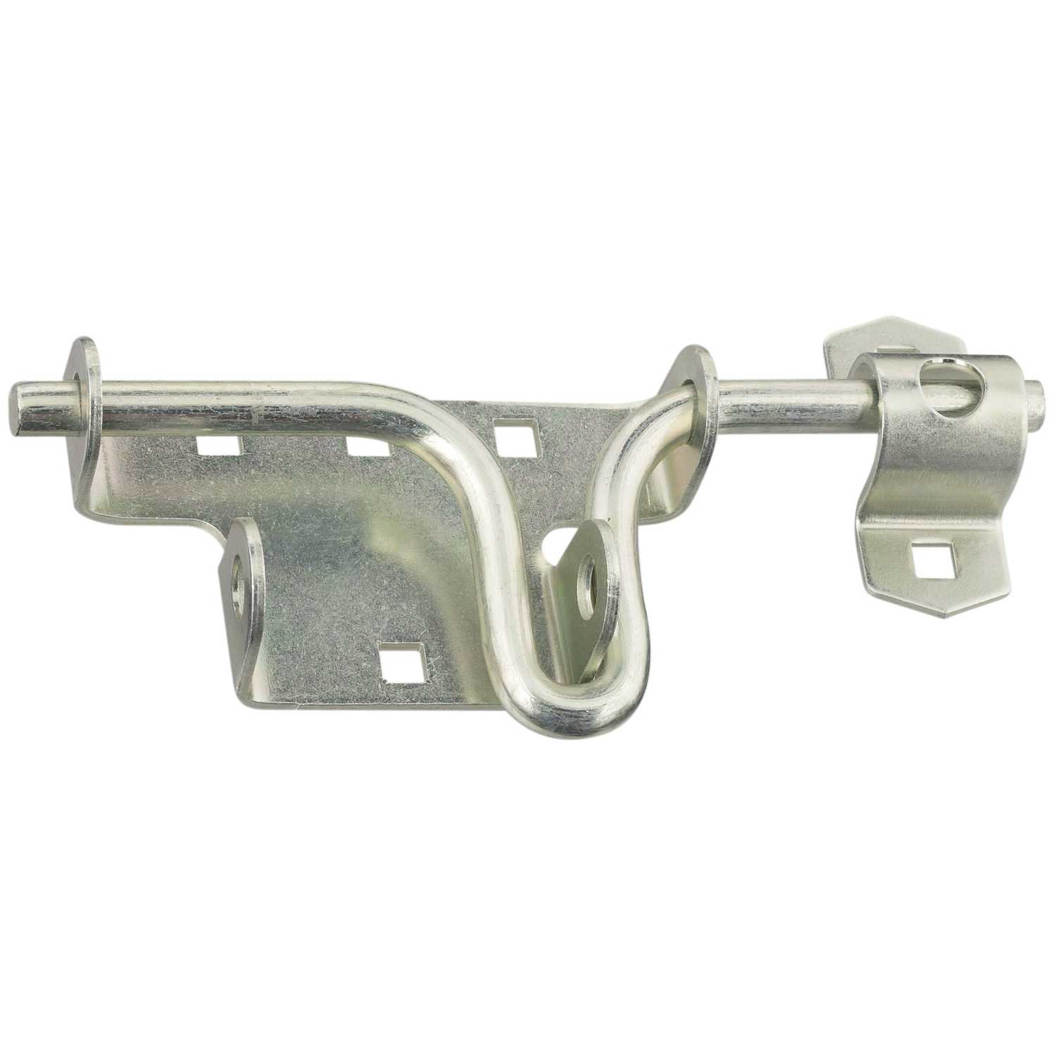 National Hardware ZincPlated Silver Steel Sliding Bolt Door/Gate Latch