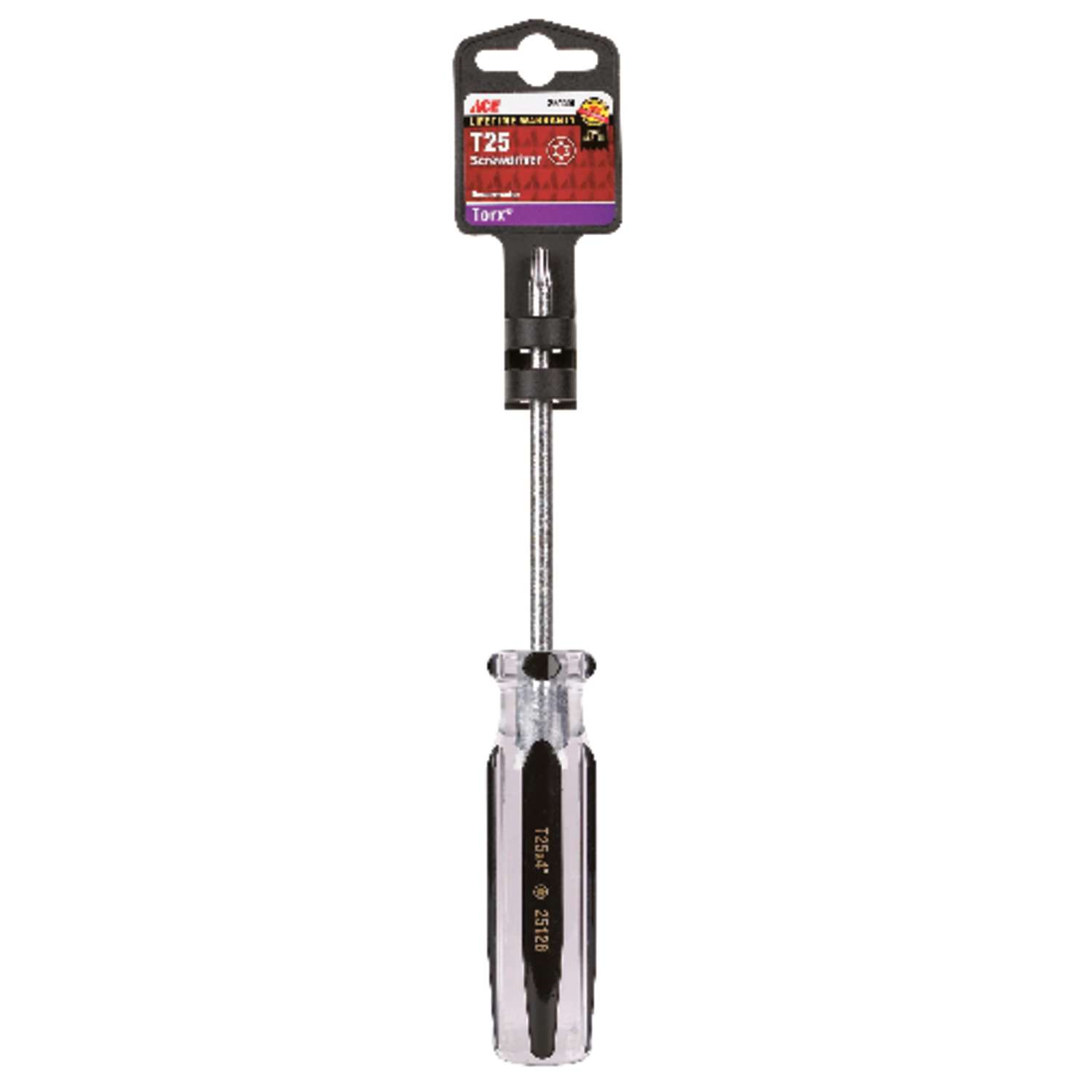 Ace T25 S X 4 in. L Torx Screwdriver 1 pc Ace Hardware