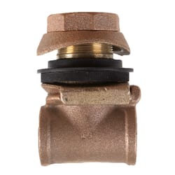 Campbell Red Brass Brown Pitless Adapter