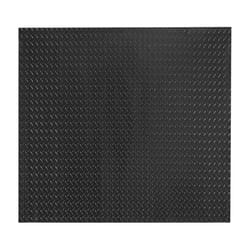 Armor All 30 in. W X 48 in. L Black Polyester/Vinyl Utility Mat