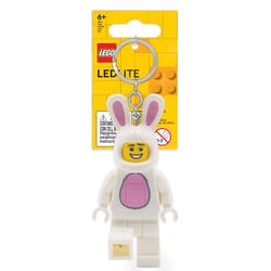 LEGO Classic Plastic Multicolored Bunny Keychain w/LED Light