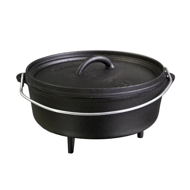 Camp Chef Classic Cast Iron Dutch Oven 4 qt Black Sansujyuku sansujyuku.com