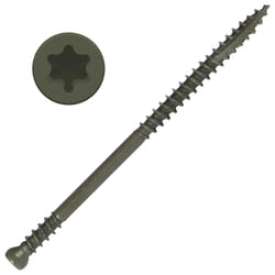 Screw Products PICO No. 8 X 3 in. L Star E-Coat Reverse Wood Screws 545 pk