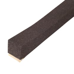 M-D BUILDING PRODUCTS PLATINUM Black Foam Weatherseal For Gaps and Openings 156 in. L X 1 in.