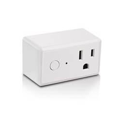 Feit Smart Home Commercial and Residential Plastic Indoor Smart-Enabled Plug 1-15R