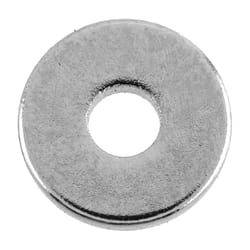 Magnet Source .06 in. L X .375 in. W Silver Neodymium Ring Magnet Rings 3.3 lb. pull 12 pc