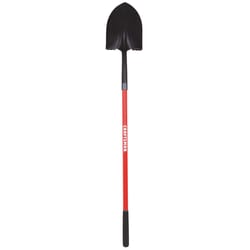 Craftsman 61.3 in. Steel Round Garden Shovel Fiberglass Handle