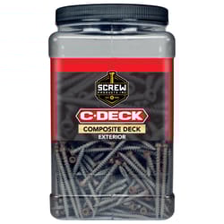 Screw Products No. 10 X 2-3/4 in. L Flint Star Flat Head Deck Screws 350 pc