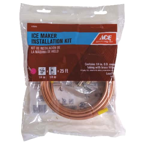 Ace 1/4 in. D X 25 ft. L Ice Maker/Water Line Installation Kit